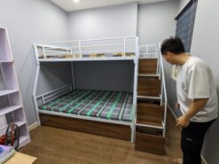 Giường tầng sắt homestay 1m4/1m2 GT 84