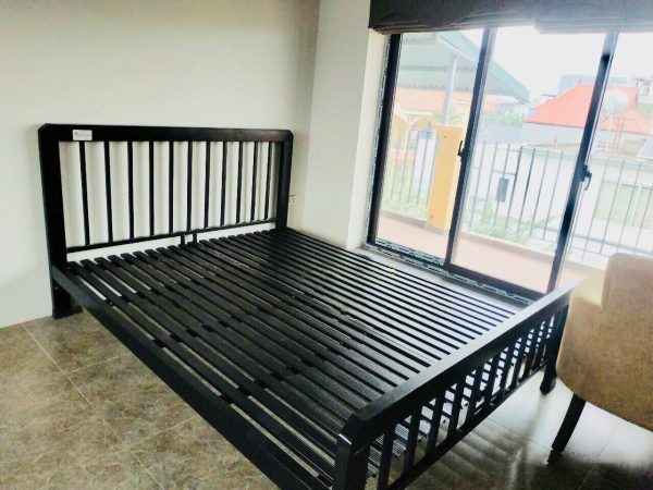 Giường đơn sắt hộp 40×80 rộng 1m8 GT 15