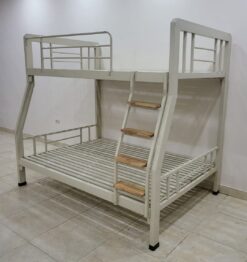 Giường sắt lệch tầng rộng 1m4/1m2 khung sắt hộp to 40x80 GT 59