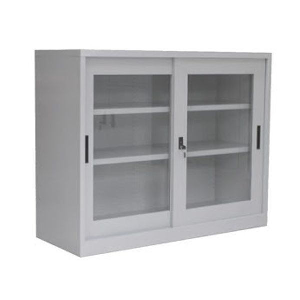 Tủ sắt 2 cánh lùa thấp QP-13